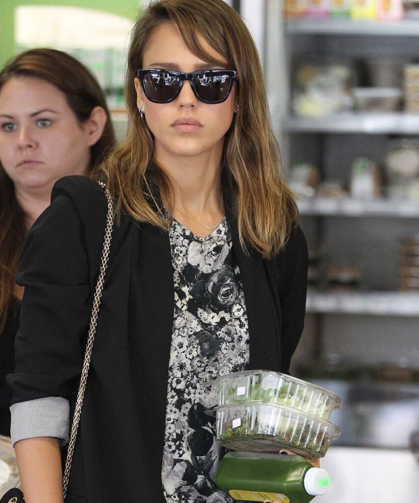 Jessica Alba matcha